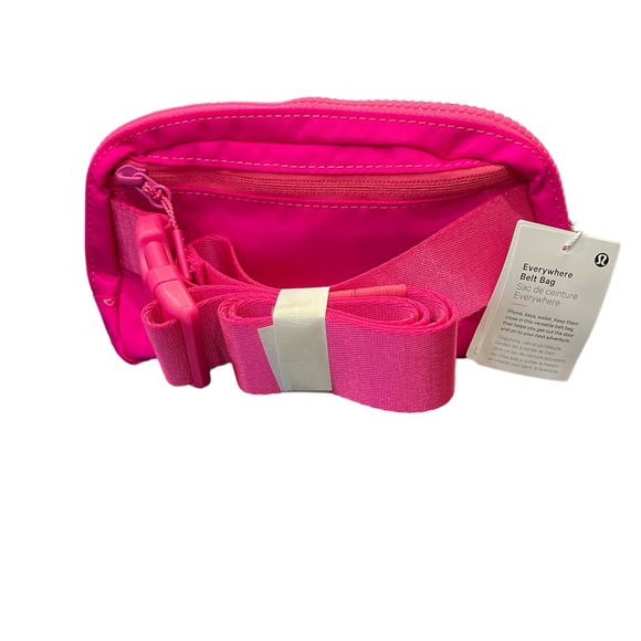 New Lululemon Sonic Pink Everywhere Belt Bag 1L Rare Color Hard to Find!** - Picture 2 of 5